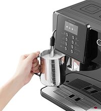 Hisense Espresso Coffee Machine Fully Automatic UAE Version HAUCMBK1S1, Standbay Power 1W, Bean Container Capacity 250g