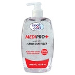 Buy Cool  Cool Medipro+ Hand Sanitizer Clear 1L in UAE