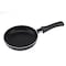 Egg Fry Pan With Spatula Black And Silver 14cm