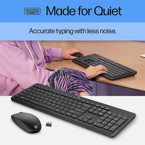 Buy Hp 230 Wireless Mouse And Keyboard Combo-arabic-english (18h24aa 