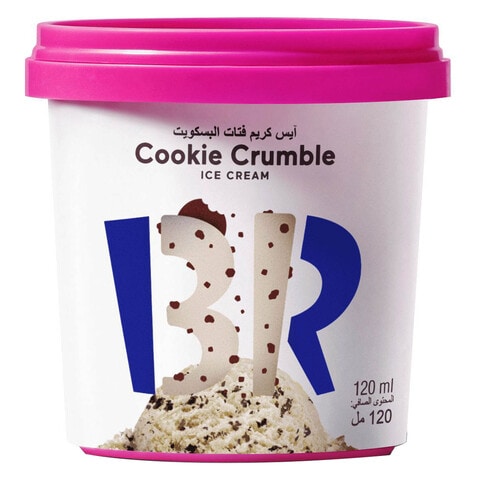 Baskin Robins Cookie Crumble Ice Cream 120ml