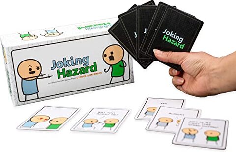 Joking Hazard Card Game -  A Funny Comic Building Party Game for 3-10 bad people (18+ years of age ONLY)