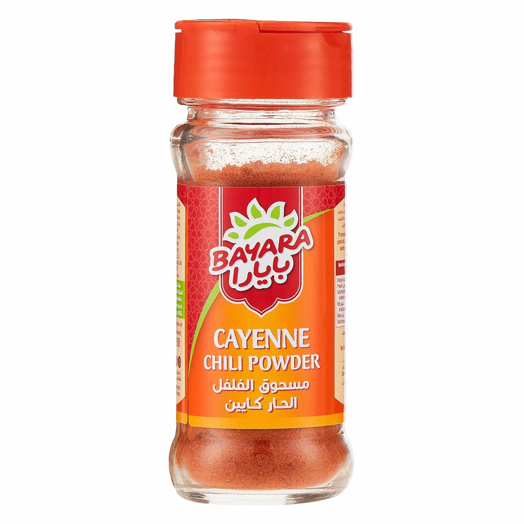 Buy Bayara Cayenne Chili Powder 100ml Online Shop Food Cupboard on Carrefour UAE