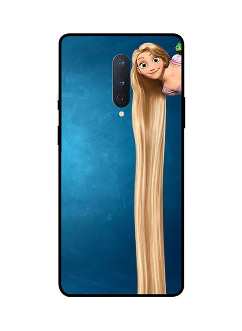 Theodor - Protective Case Cover For Oneplus 8 Blue/Brown