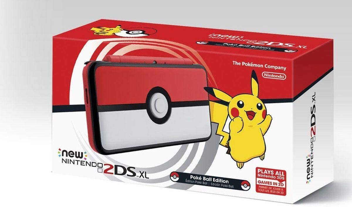 Buy Nintendo New 2dsxl Console Pokeball Edition Red White Pal Online Shop Electronics Appliances On Carrefour Uae