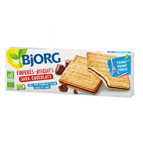Bjorg Biscuits Dark Chocolate 150GR
