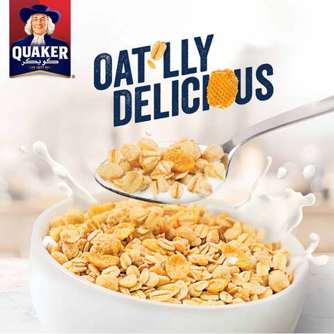 Quaker Crispy Oats Cereal Oats &amp; Honey 400g