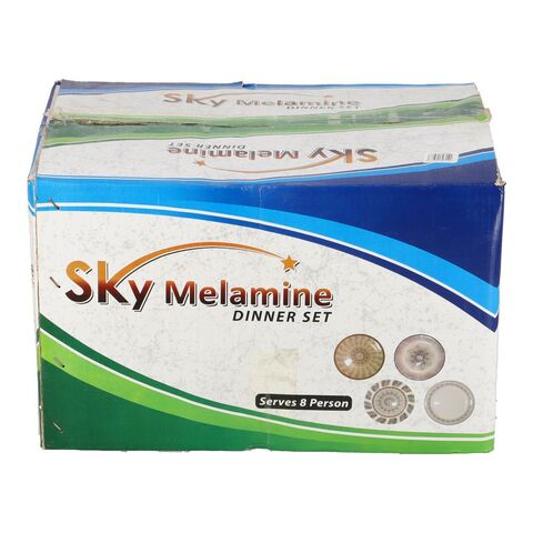 Sky Melamine Dinner Set Serves 8 Person