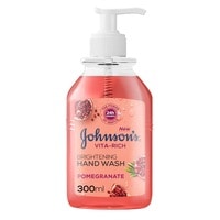 Johnson&#39;s Vita-Rich Brightening Hand Wash Pomegranate 300ml