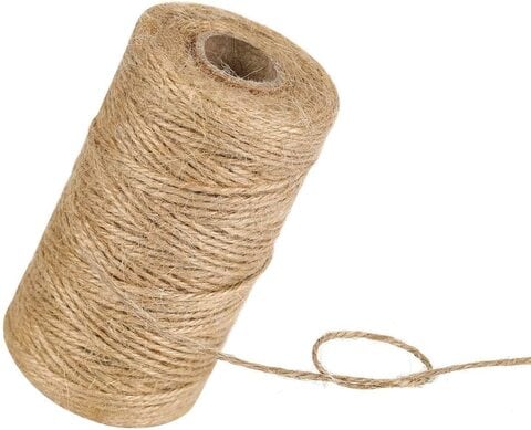 Buy Markq Jute Twine 400 Ft Natural Burlap Hessian String For DIY