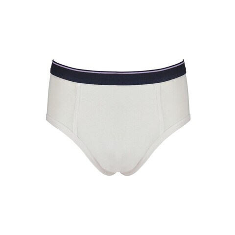 Men's Knitted Brief White Medium