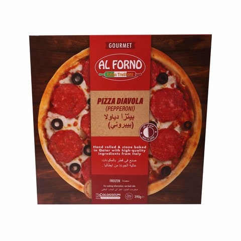 Al Forno Pizza Diavola Pepperoni 390g
