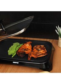 Geepas 1600W Electric Barbeque Grill 1600W Gbg63040 Black