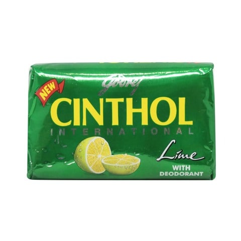Godrej Cinthol Lime With Deodorant Soap 125g