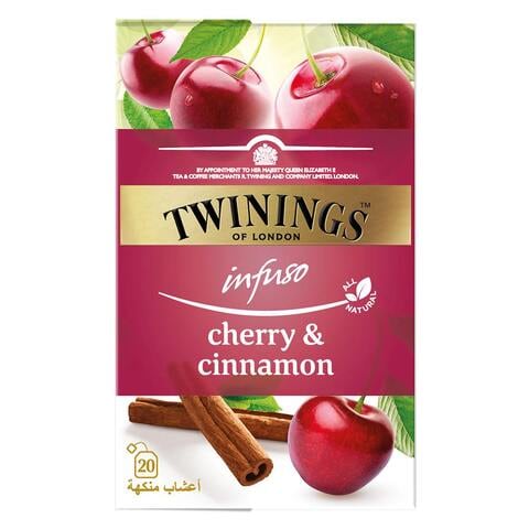 Twinings Infuso Cherry And Cinnamon 20 Tea Bags