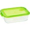 Taliona Glass Lock Rectangular 32+37+152CL With Green Lid