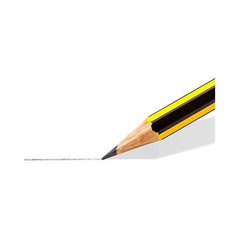 Staedtler Noris HB-2 Eraser Tip Pencils Multicolour Pack Of 12
