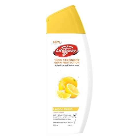 Lifebuoy Antibacterial Body Wash And Shower Gel  Lemon Fresh 300ml