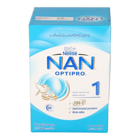 Buy Nestle Nan 1 Starter Infant Formula 600 gr Online | Carrefour Pakistan