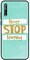 Theodor - Huawei Y8P Case Cover Never Stop Learnin Flexible Silicone Cover