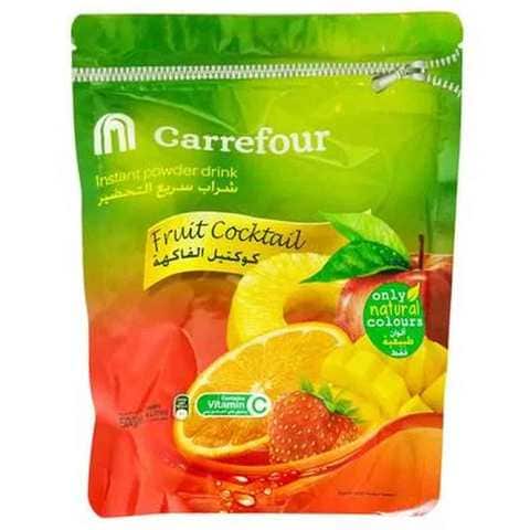 Carrefour Instant Powder Drink Fruit Cocktail Flavor 500 Gram