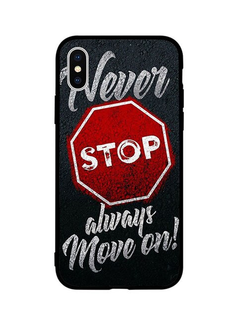 Theodor - Protective Case Cover For Apple iPhone XS Max Never Stop Always On