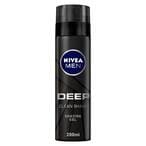 Buy Nivea Men Black Charcoal Shave Gel Deep Clean - 200 Ml in Egypt