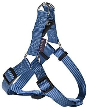 اشتري Pet Shop Dragon Mart Dog Harness Dog Vest Adjustable Easy Control Bobby Access Harness - Blue/Medium في الامارات