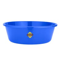 Royalford Plastic Basin, 9L Rolled Rim Wash Tub, Rf10707, Multipurpose Washing Tub, Non - Slip Tub For Washing Dishes, Storing, Soaking Laundry, Cleaning, Gardening &amp; Bathtub