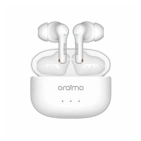 Oraimo E104D Wireless Earbuds - White