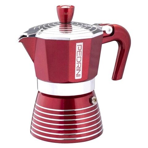 بيدريني 02CF113 صانع قهوة إسبريسو بودرة - أحمر