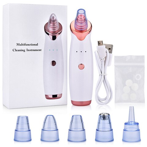 اشتري Generic-Portable Electric Blackhead Suction Device Blackhead Remover Household Face Pore Cleaner Cosmetic Instrument في الامارات