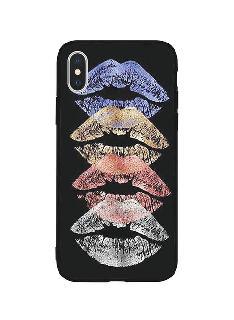 Theodor - Protective Case Cover For Apple iPhone XS Max Colored Lips