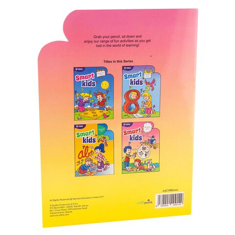 VEDA 03CHB6001 Smart Kids Pre Reading Skills Book