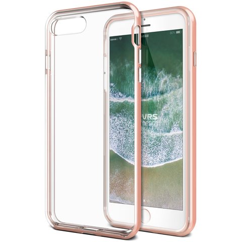VRS Design - iPhone 8 PLUS / 7 PLUS Crystal Bumper cover/case - Rose Gold