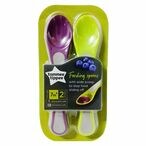 Buy Tommee Tippee Feeding Spoon Set TT446604 Multicolour Pack of 2 in UAE