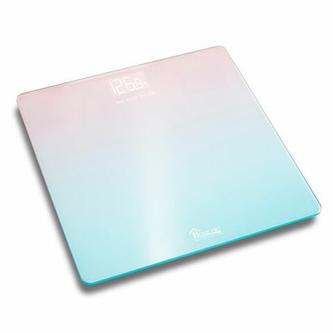 Home Pro Digital Bathroom Scale 26x26cm Pink