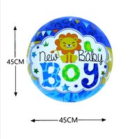NEW BABY BOY 18&#39; - HELIUM FOIL BALLOON FOR BIRTHDAY PARTY DECORATION