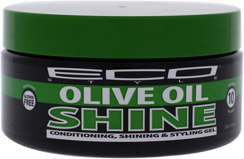 Buy Eco Shine Gel - Olive Oil For Unisex 8 Oz Gel Online - Shop Beauty &  Personal Care on Carrefour UAE