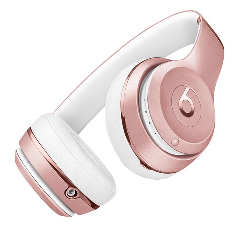 Beats Solo3 Wireless On‑Ear Headphones Rose - Gold