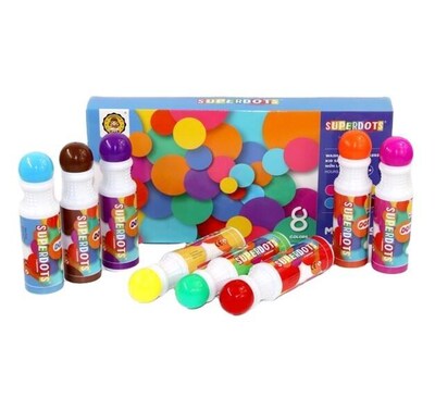 Washable Dot Markers 26 Colors with Free Activity Book, Fun Art Supplies  for Kids Toddlers and Preschoolers, Non Toxic Water-Based Paint Daubers,  Dot Art Markers