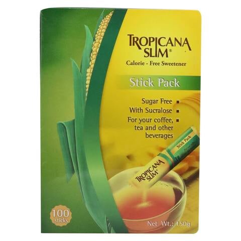Tropicana Slim Sugar Free Sweetener Stick 150g