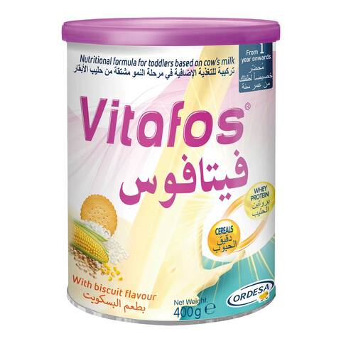فيتافوس حليب اطفال بالفانيلا 400 جرام