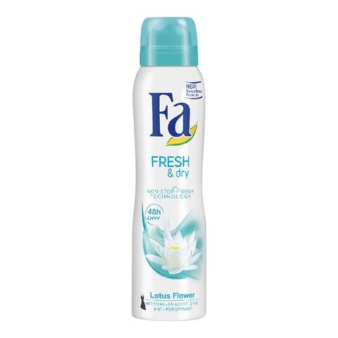 Fa fresh &amp; dry lotus flower deodorant 150 ml