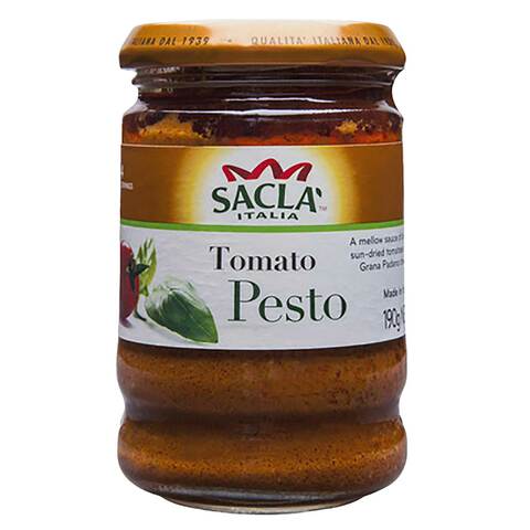 Sacla Italia Tomato Pesto Sauce 190g