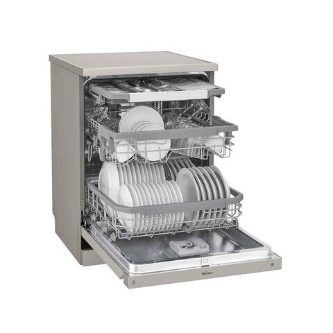 LG Dishwasher DFB425FP Silver (Plus Extra Supplier&#39;s Delivery Charge Outside Doha)