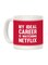 muGGyz World&#39;s Best Female Teacher Printed Coffee Mug White/Black/Red 11Ounce