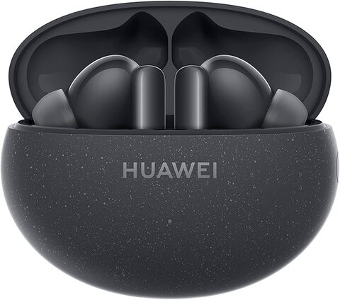 Huawei FreeBuds 5i Wireless Earphone, TWS Bluetooth Earbuds, Hi-Res Sound, Multi-Mode Noise Cancellation, 28 Hr Battery Life, Dual Device Connection, Water Resistance, Nebula Black (Small)