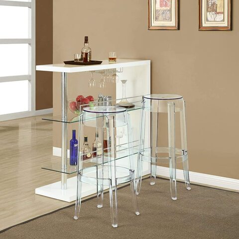 Acrylic deals dining chair