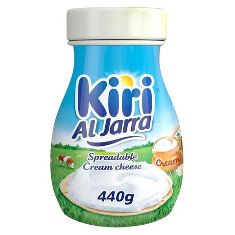 Kiri Jarra Spreadable Cream Cheese Jar 440g